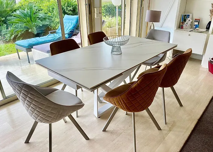 Appartement - Villa Le Saint Georges Avec Superbe Jardin Et Vue Mer Panoramique